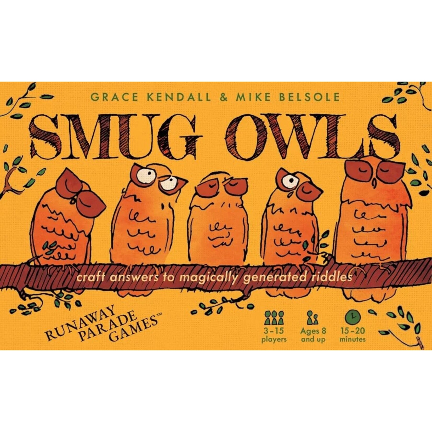 Runaway Parade Games LLC Smug Owls
