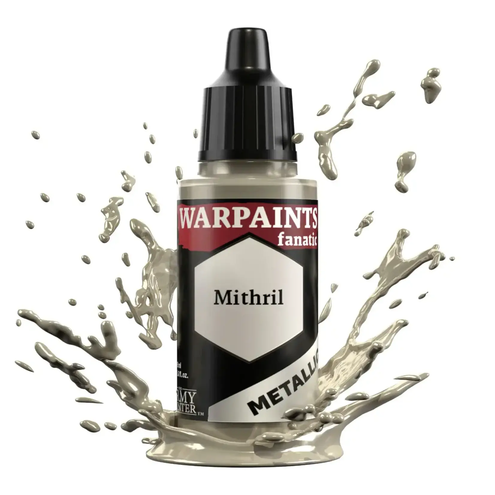 Army Painter Warpaints Fanatic: Metallic - Mithril 18ml