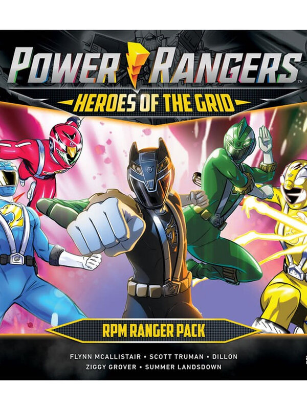 Renegade Game Studios Power Rangers Heroes of the Grid RPM Ranger Pack