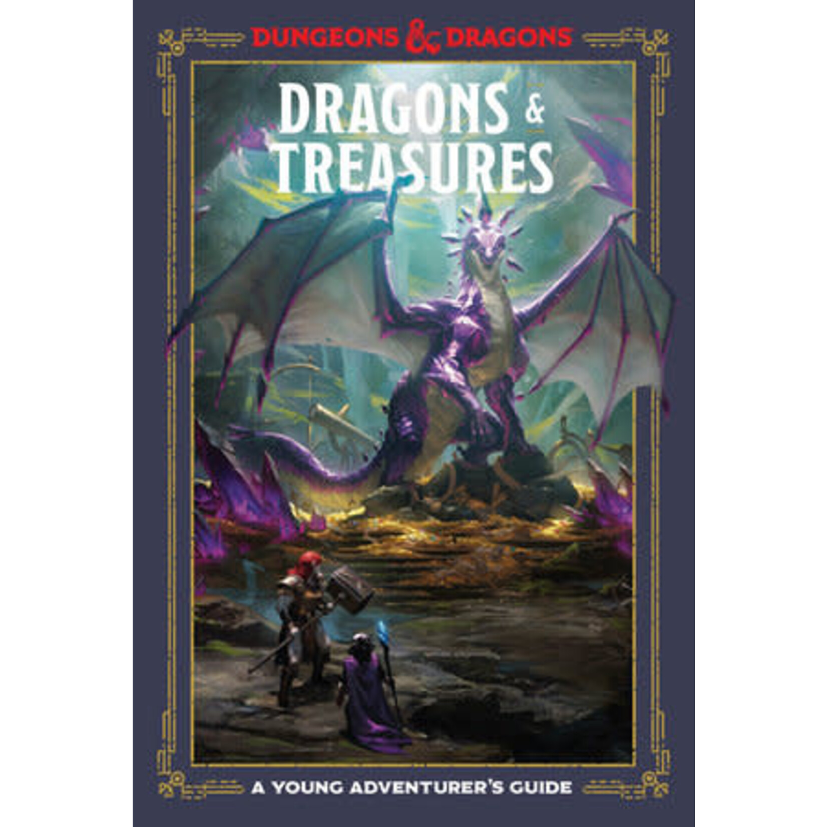 RANDOM HOUSE Dungeons & Dragons RPG A YA's Guide Dragons & Treasures