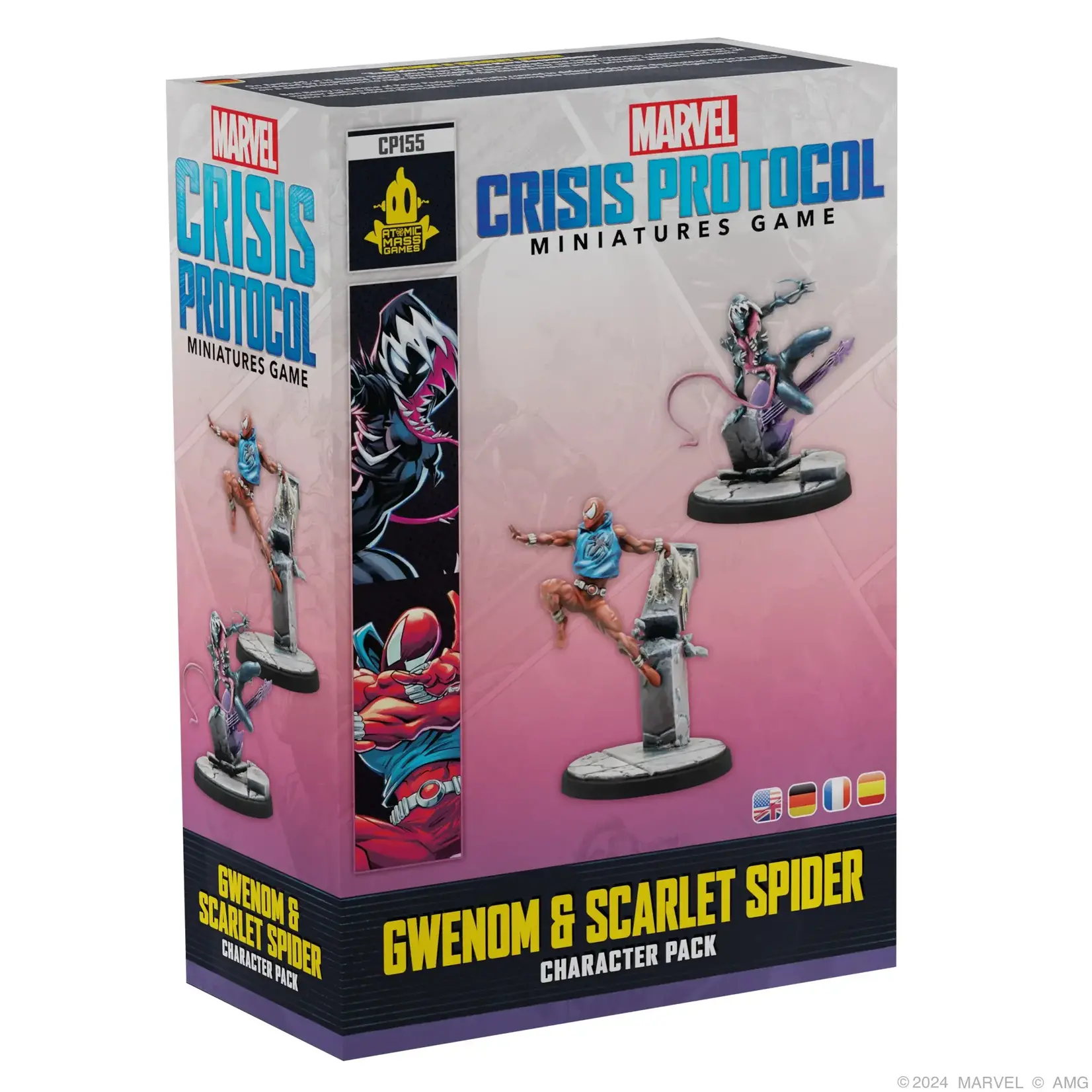 Atomic Mass Games MCP Gwenom & Scarlet Spider