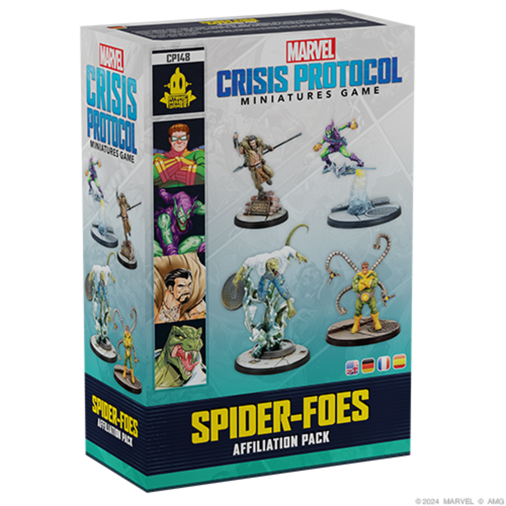 Atomic Mass Games Marvel Crisis Protocol Spider-Foes Affiliation Pack