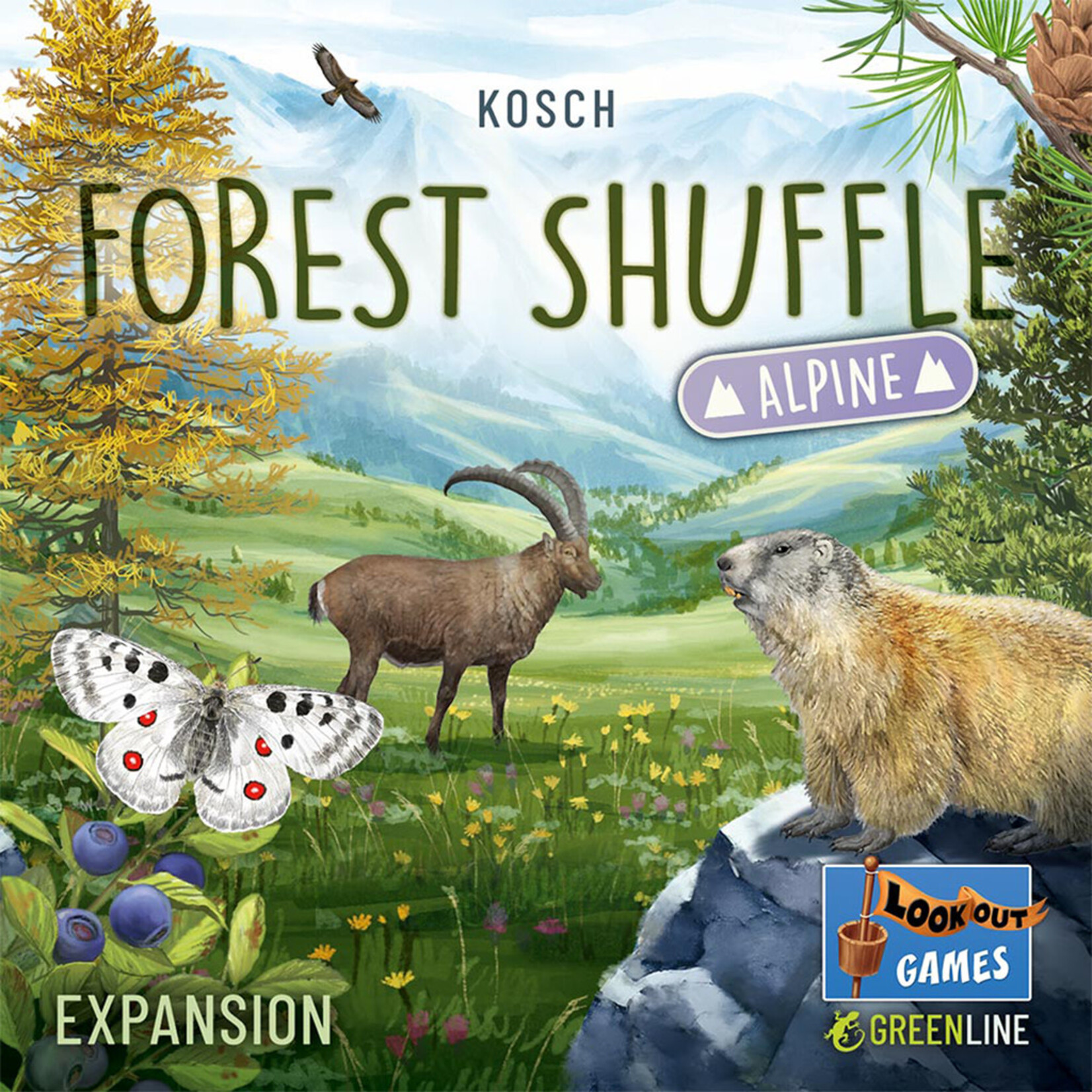 Lookout Games Forest Shuffle Alpine