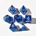 Dispel Dice Snowflake Sonata Iconic 7-Piece Dice Set