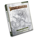 Paizo Pathfinder RPG Monster Core Sketch Cover HC P2