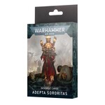 Games Workshop Datasheet Cards: Adepta Sororitas