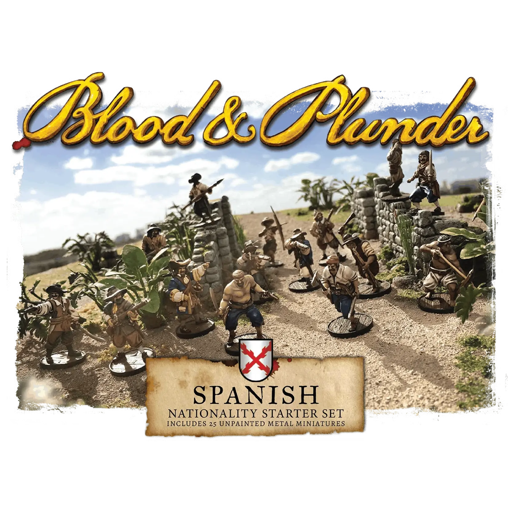 Firelock Games Blood & Plunder Spanish Nationality Set