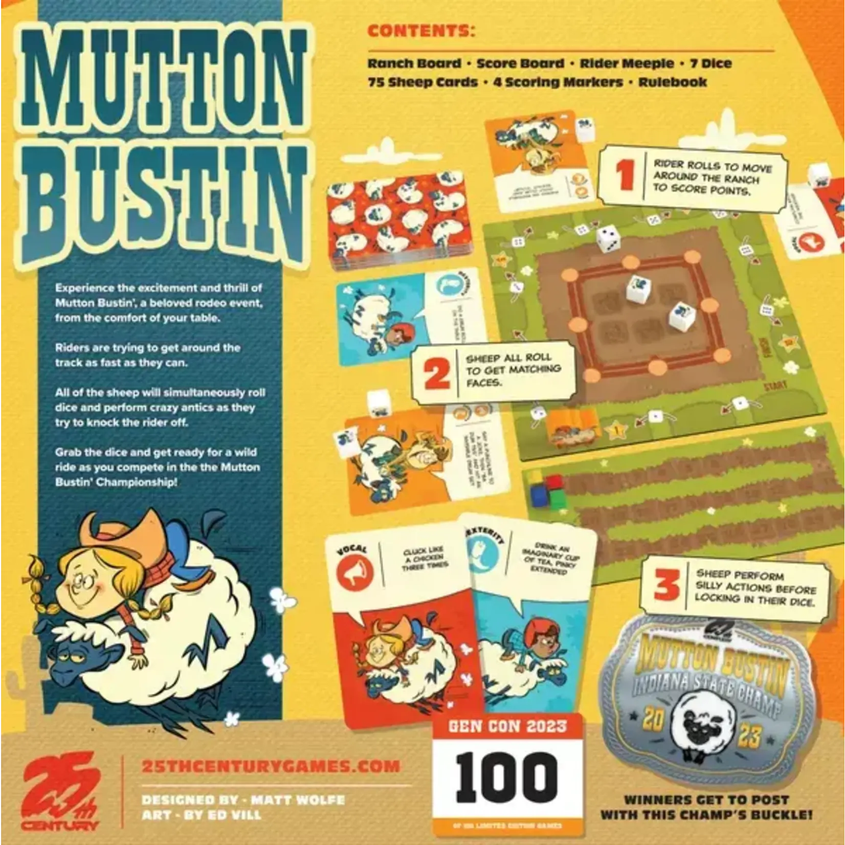 25th Century Games Mutton Bustin