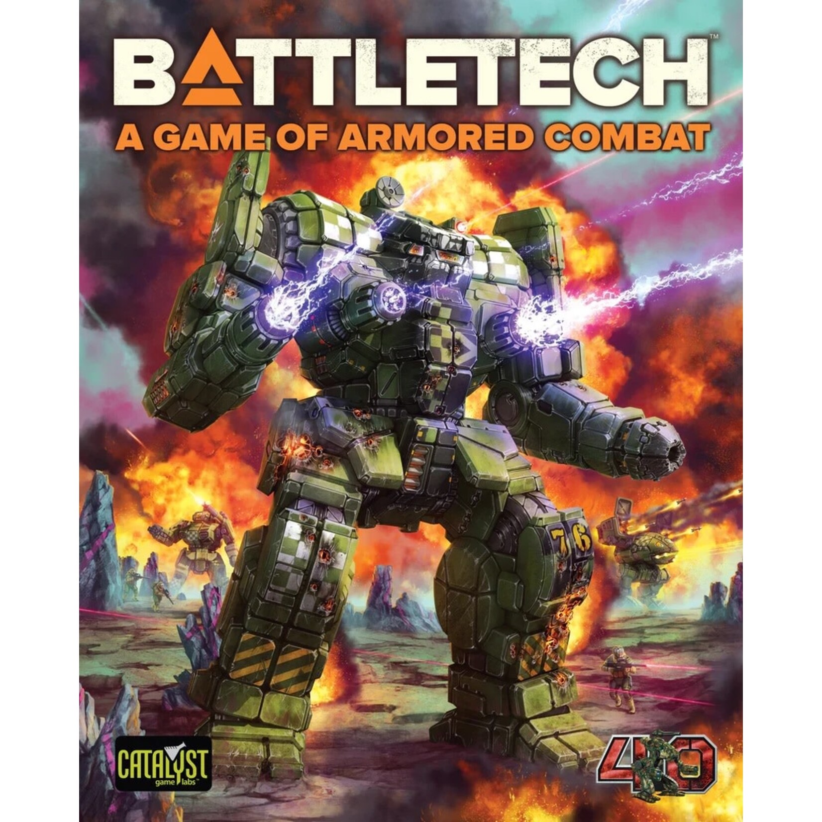 Catalyst Game Labs Battletech: A Game of Armored Combat 40th Anniversary