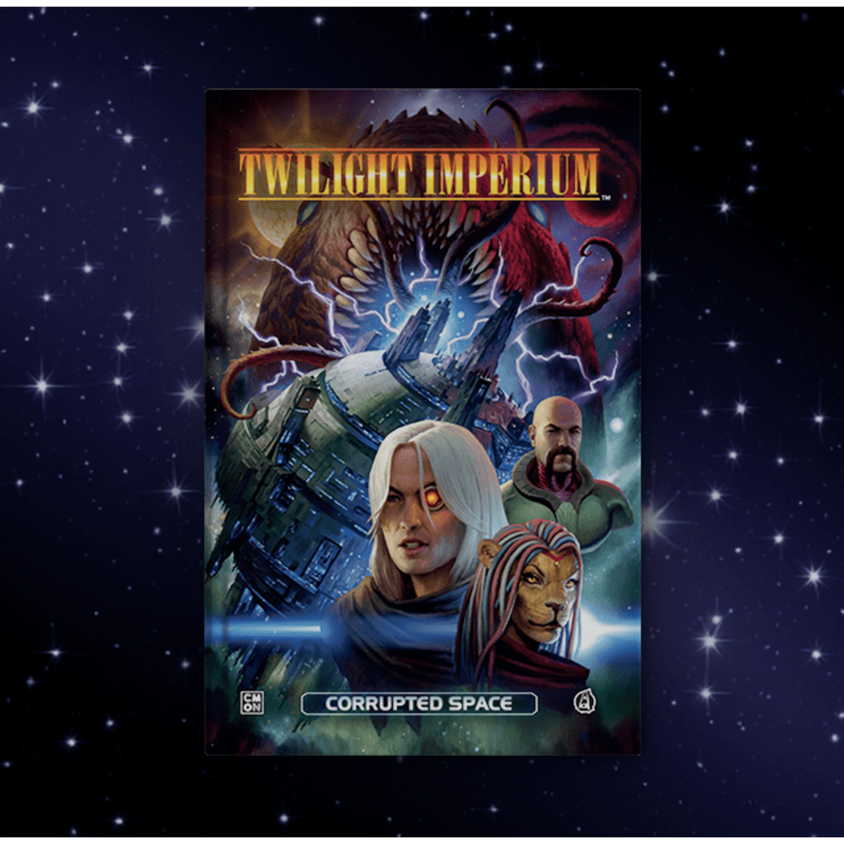 CMON Twilight Imperium Corrupted Space & Firmament Graphic Novels + Extras