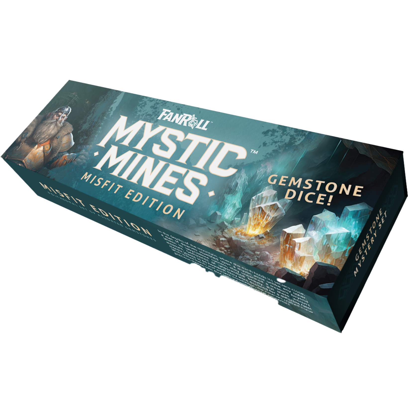 FanRoll Mystery Misfit Gemstone Mystic Mines Dice Set (7)