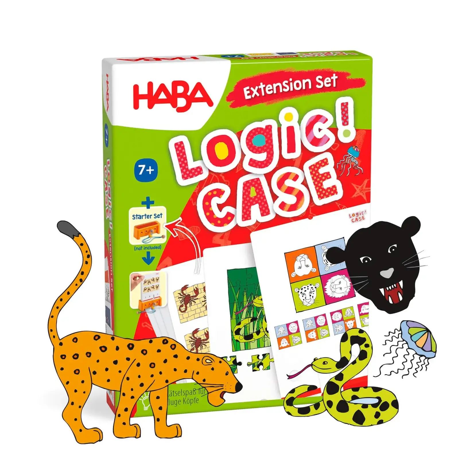 HABA USA Logic! CASE Expansion Set Dangerous Animals