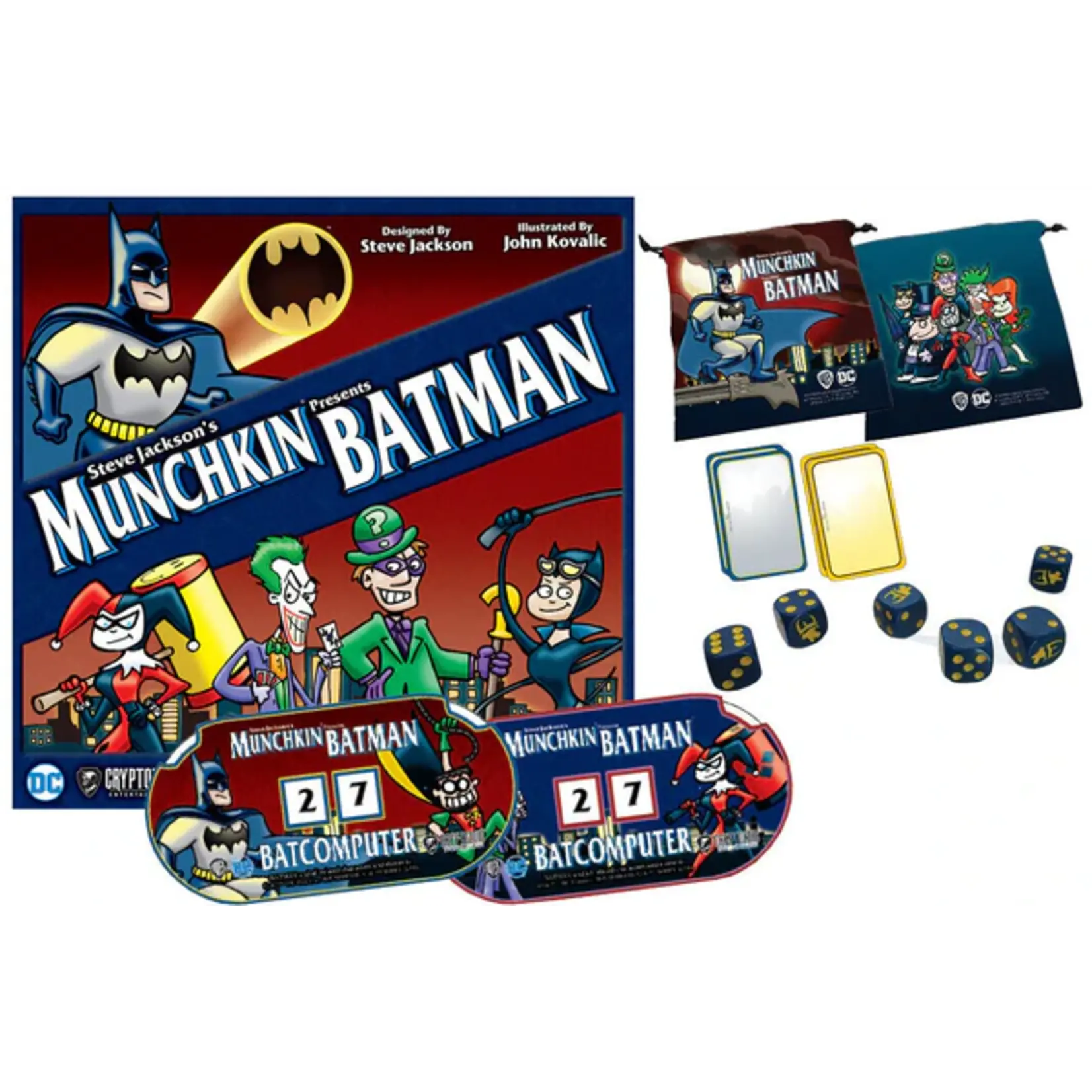 Steve Jackson Games Batman Munchkin Kickstarter