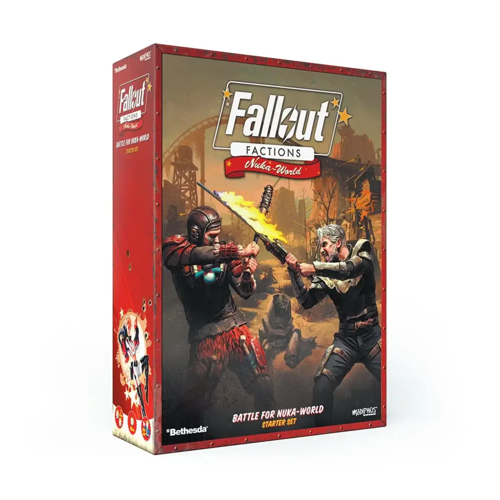 Modiphius Fallout Factions Battle for Nuka-World Starter