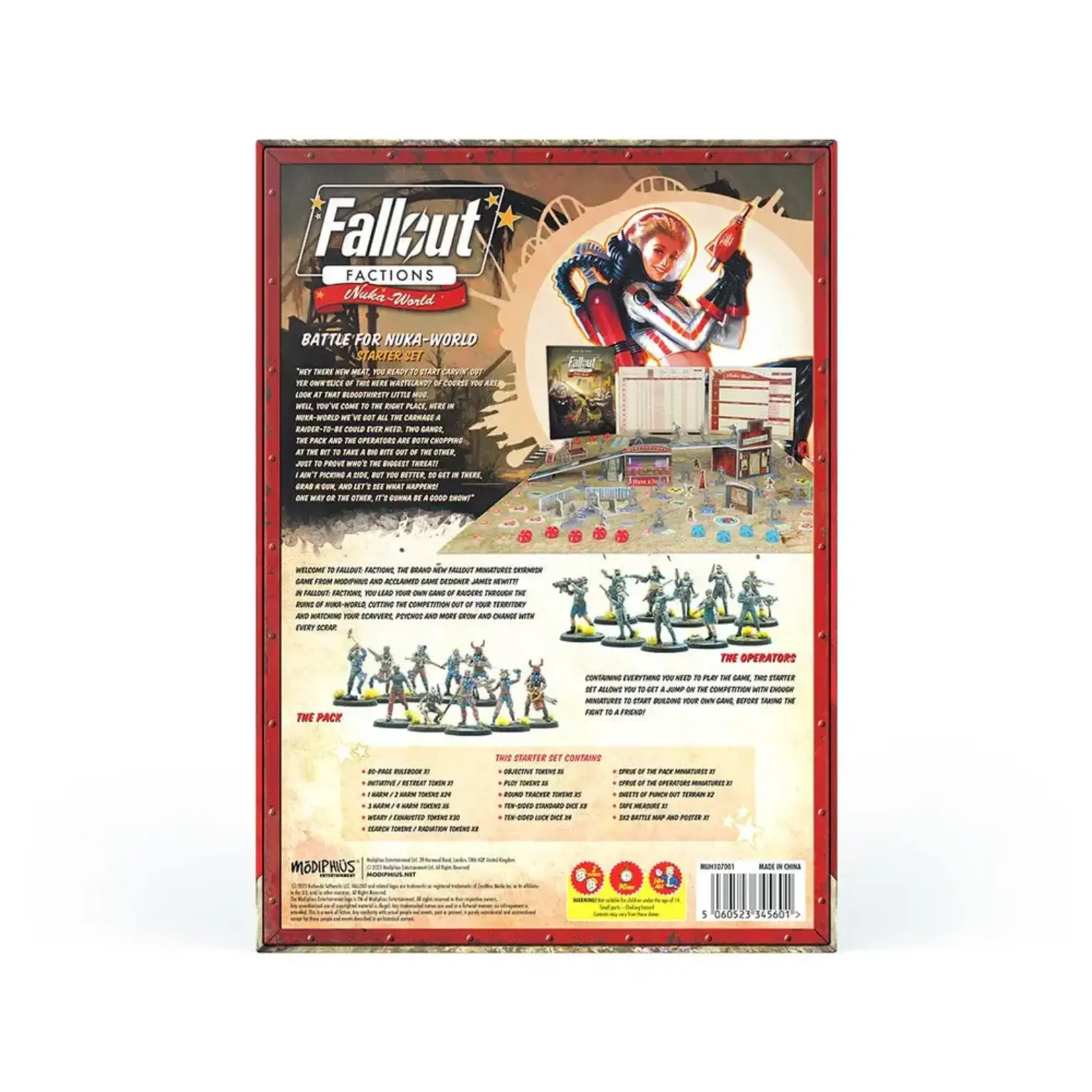 Modiphius Fallout Factions Battle for Nuka-World Starter