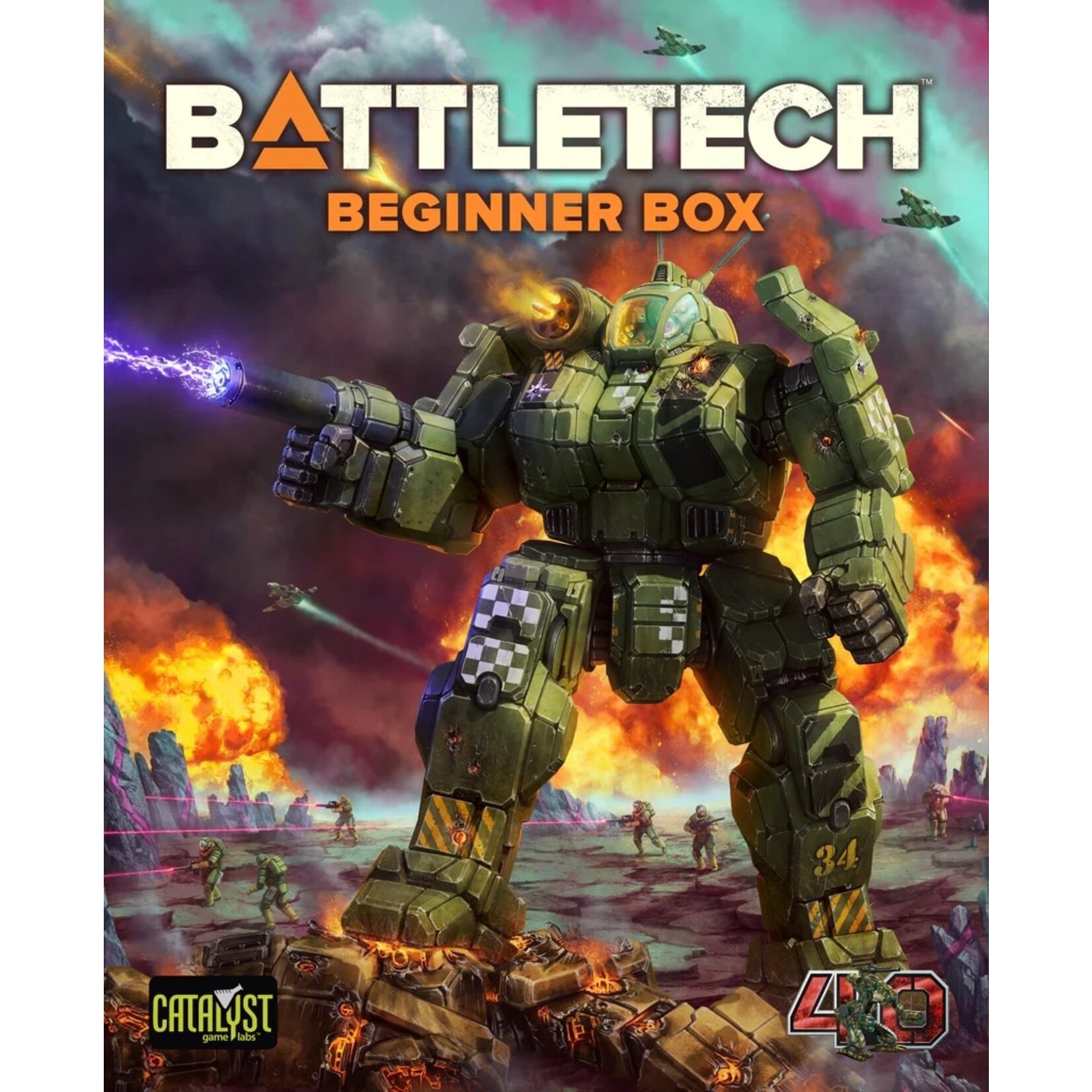 Catalyst Game Labs Battletech Beginner Box 40th Anniversary