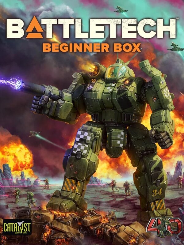 Catalyst Game Labs Battletech Beginner Box 40th Anniversary