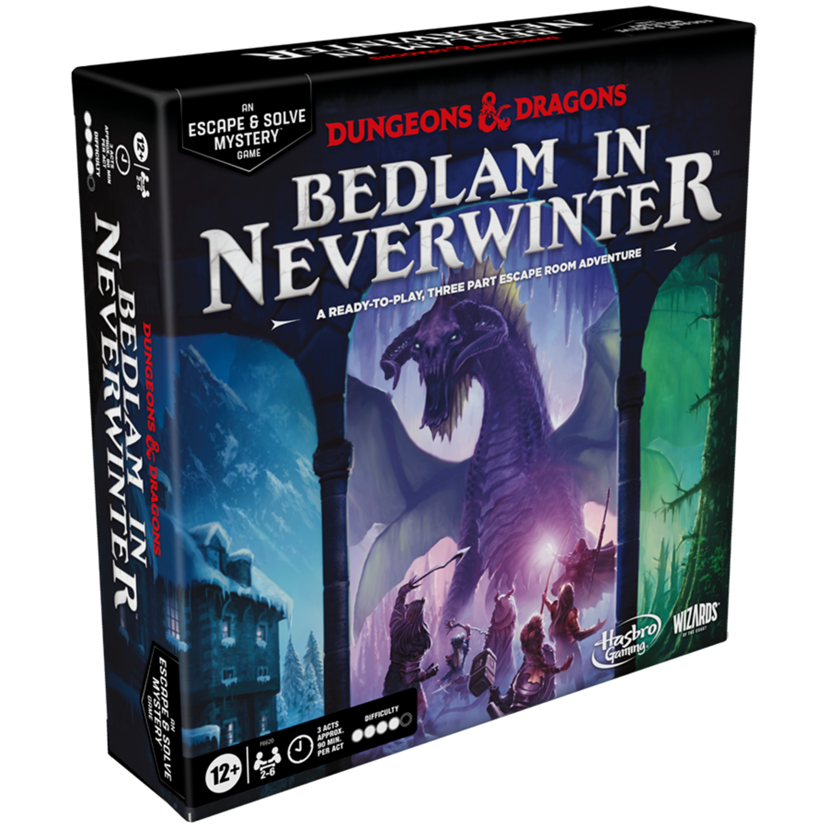 WOTC D&D Dungeons & Dragons Bedlam in Neverwinter Escape Room