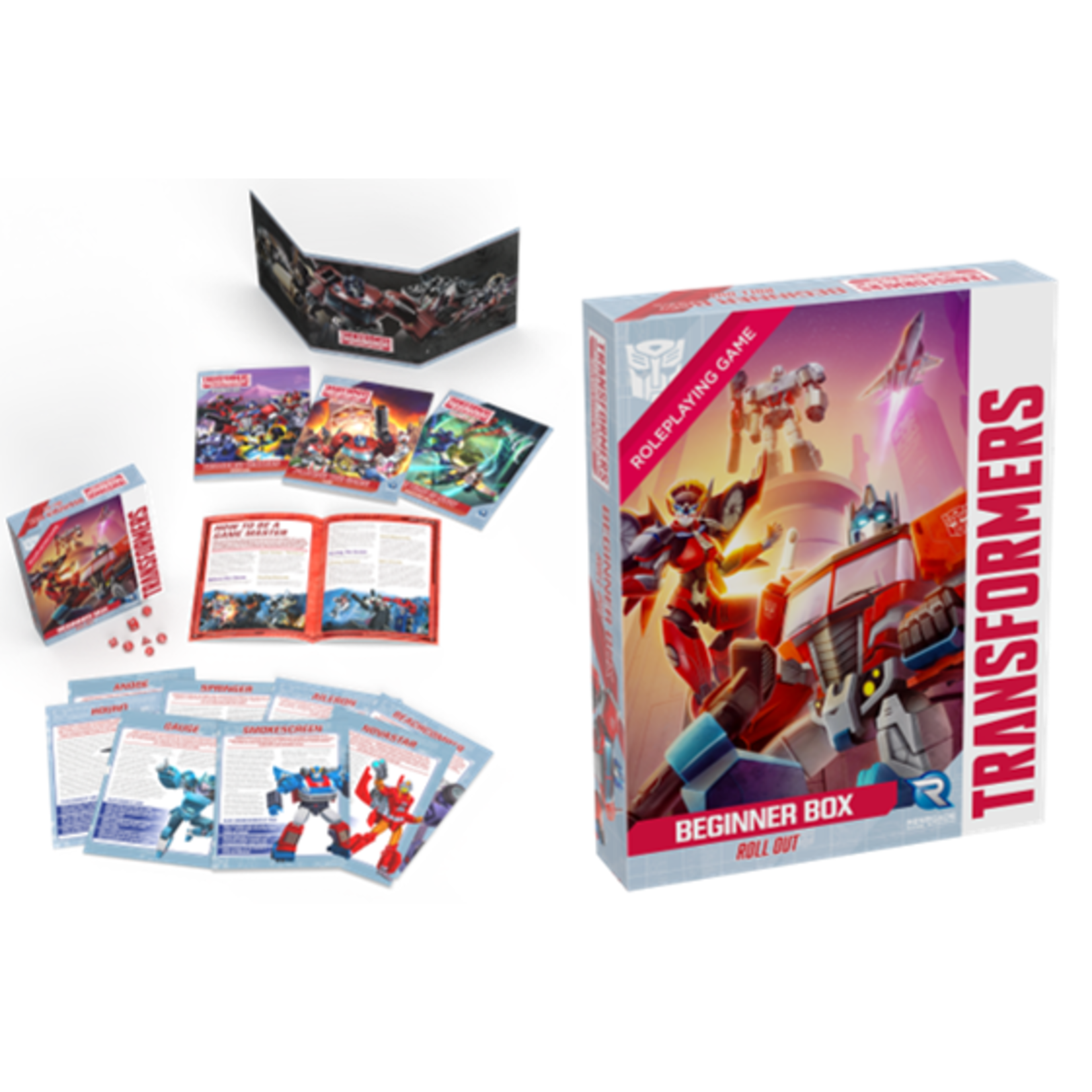 Renegade Game Studios Transformers: RPG - Beginner Box Roll Out