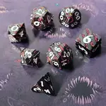 Forged Gaming Mini Dark Sakura Metal Dice Set