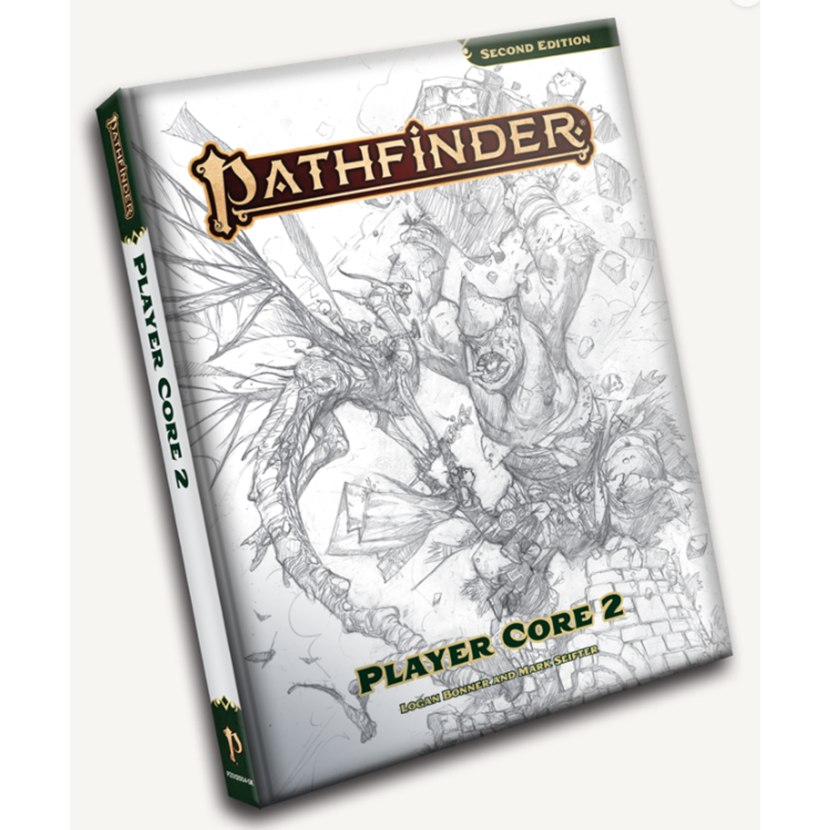 Paizo Pathfinder RPG: Player Core 2 Rulebook Hardcover (Sketch Cover Edition)
