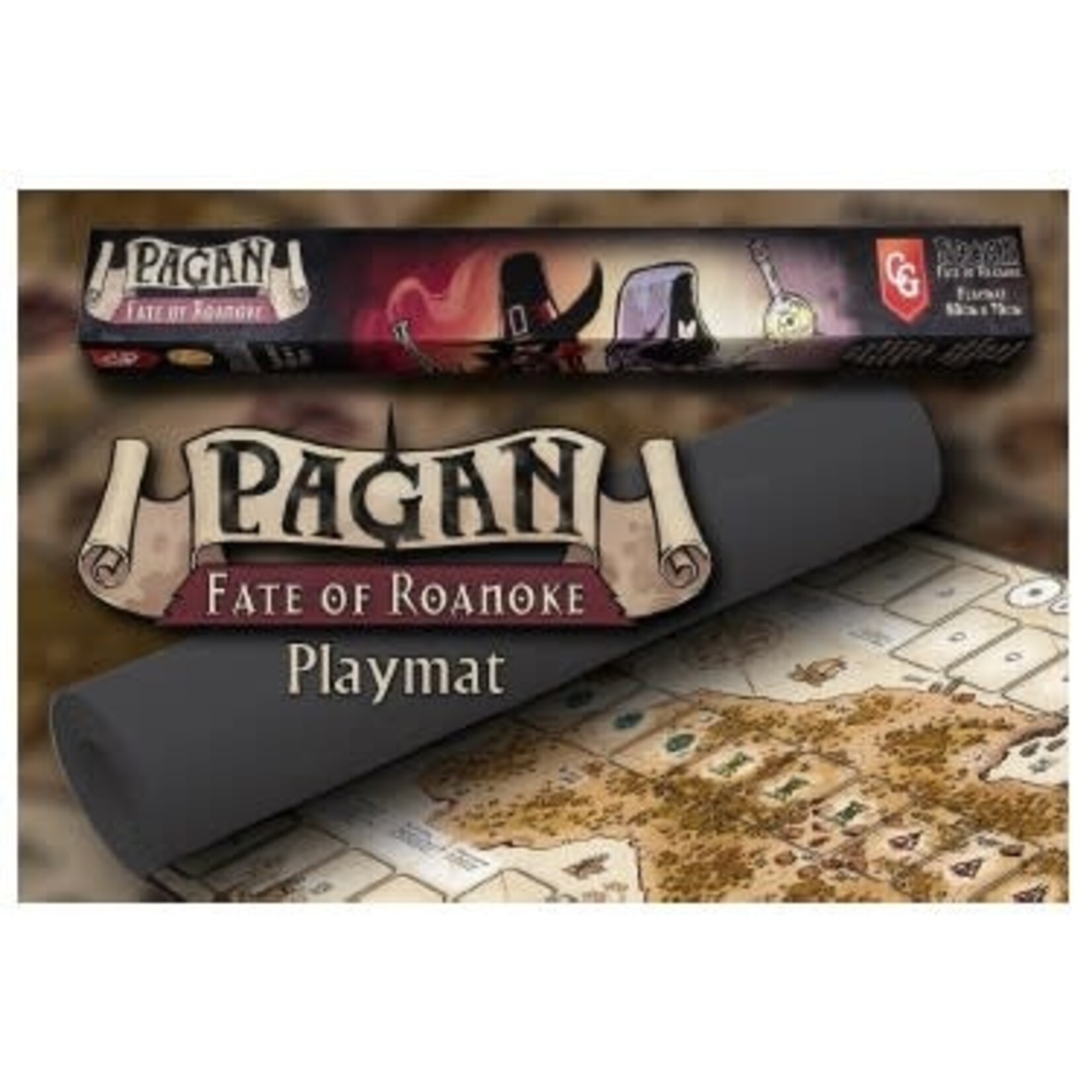 Capstone Games Pagan Fate of Roanoke Playmat