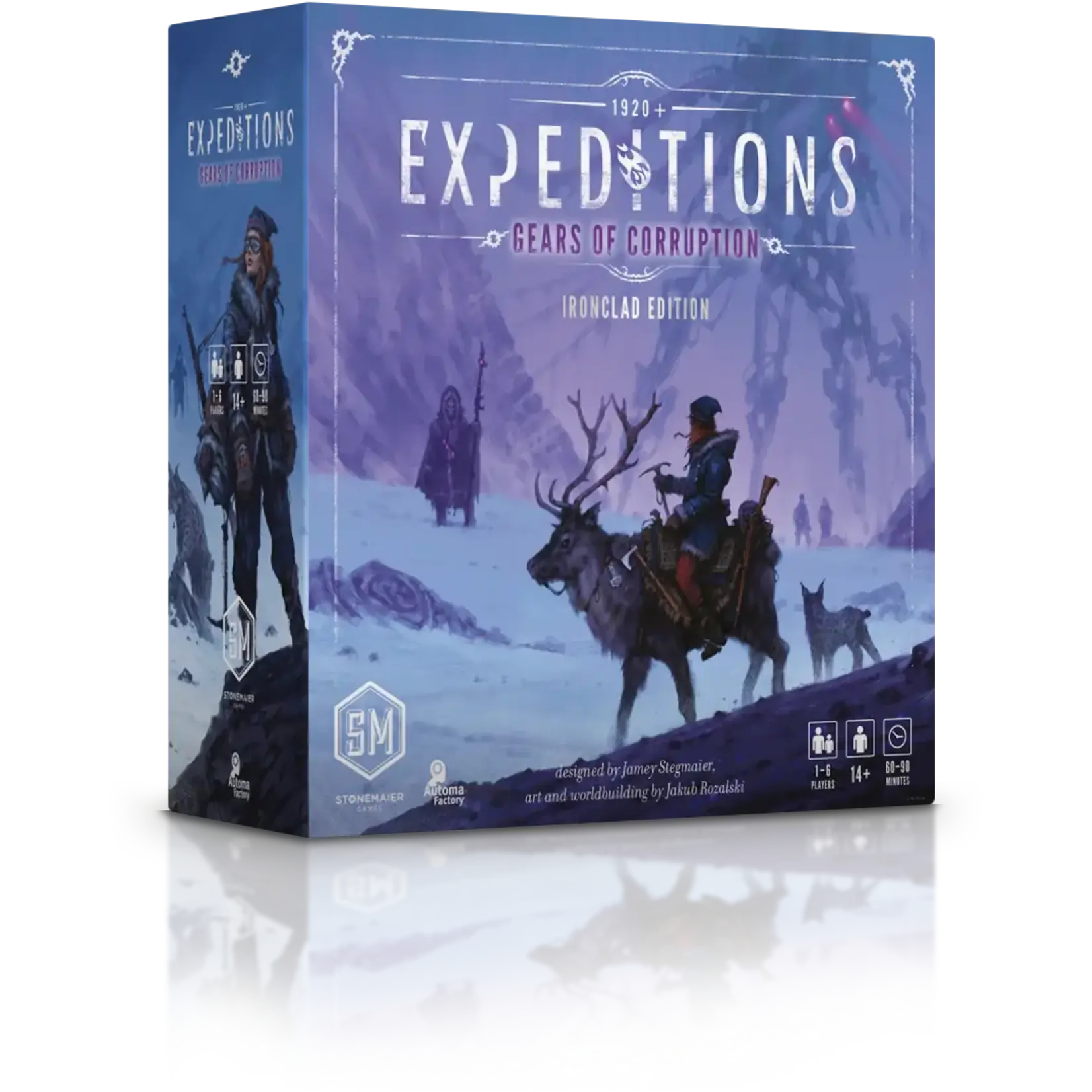 Stonemaier Games Expeditions Gears of Corruption Ironclad Edition