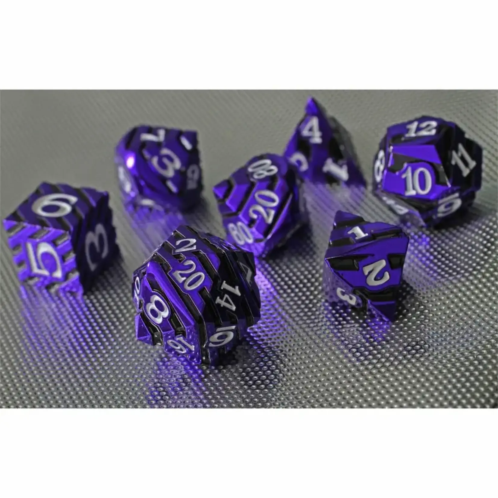 Forged Gaming Dark Matter Metal RPG Dice Set