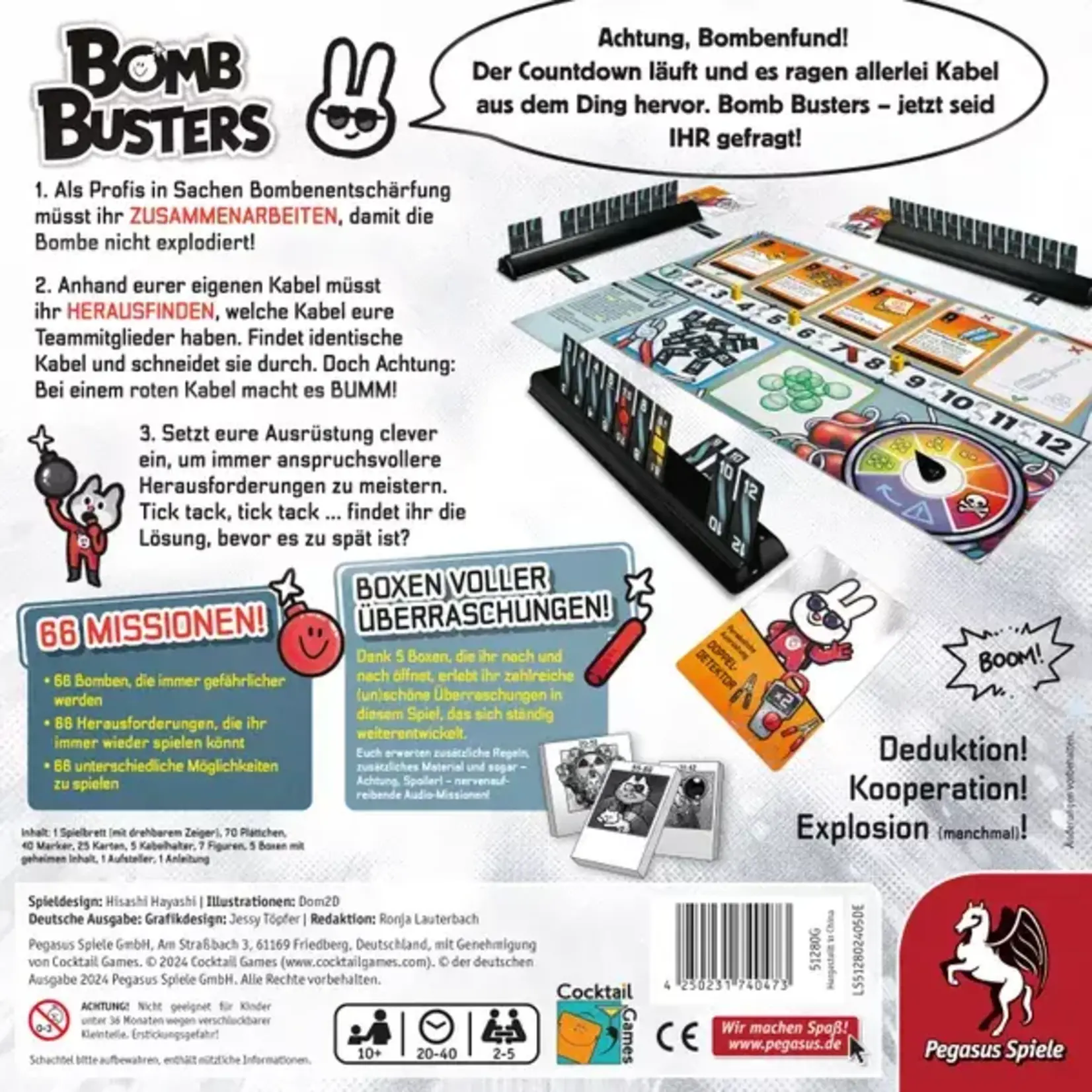 Pegasus Spiele Bomb Busters