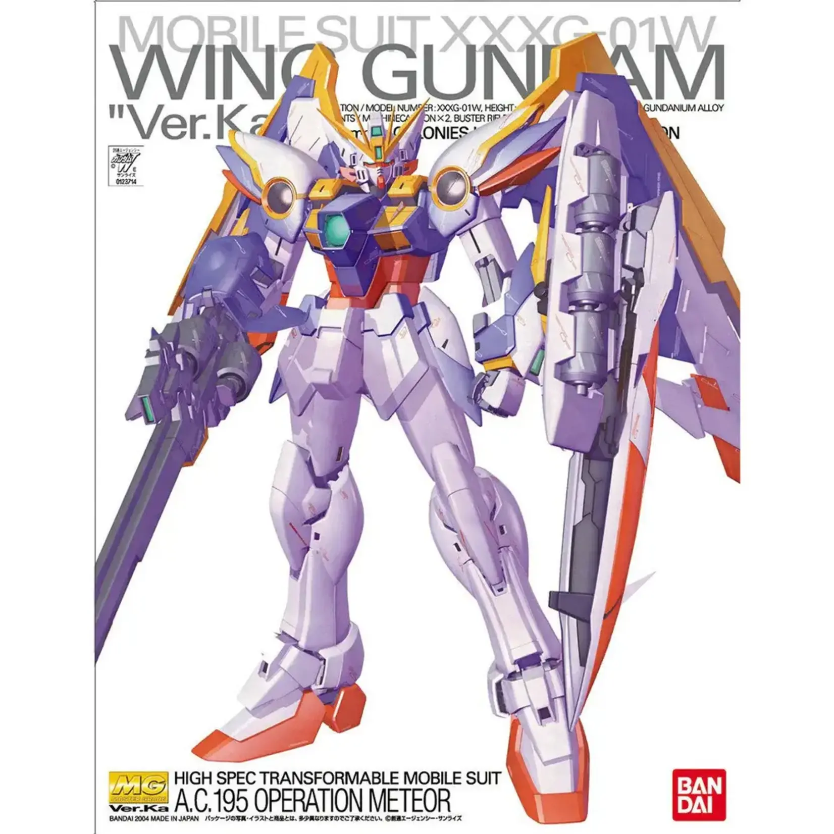 BANDAI CO Gunpla: MG - Gundam Wing: Endless Waltz, Wing Gundam (Ver. Ka)