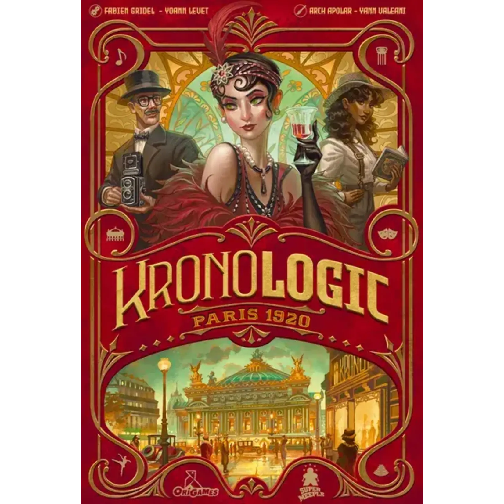 Super Meeple Kronologic Paris 1920