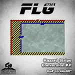 Frontline Gaming FLG Mats Conversion Kit Hazard Stripe