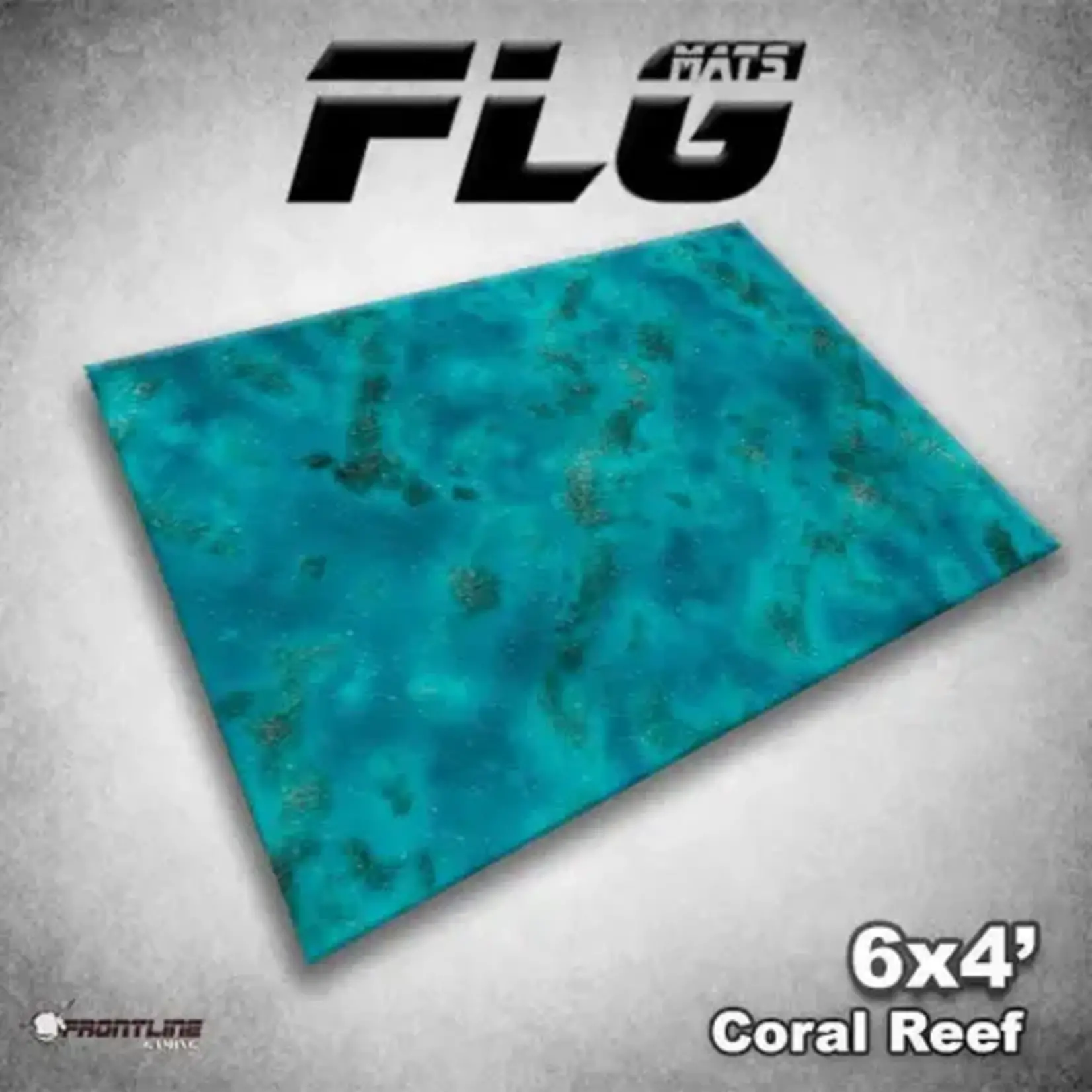 Frontline Gaming FLG Mats Coral Reef 6x4