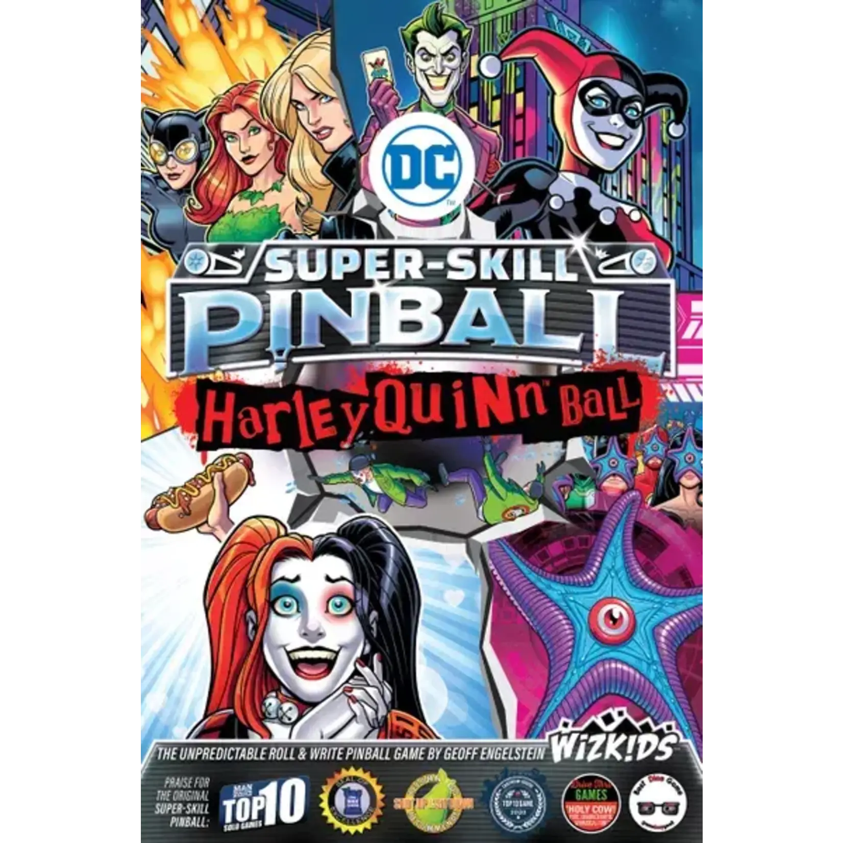WIZKIDS/NECA DC Super-Skill Pinball: Harley Quinn Ball