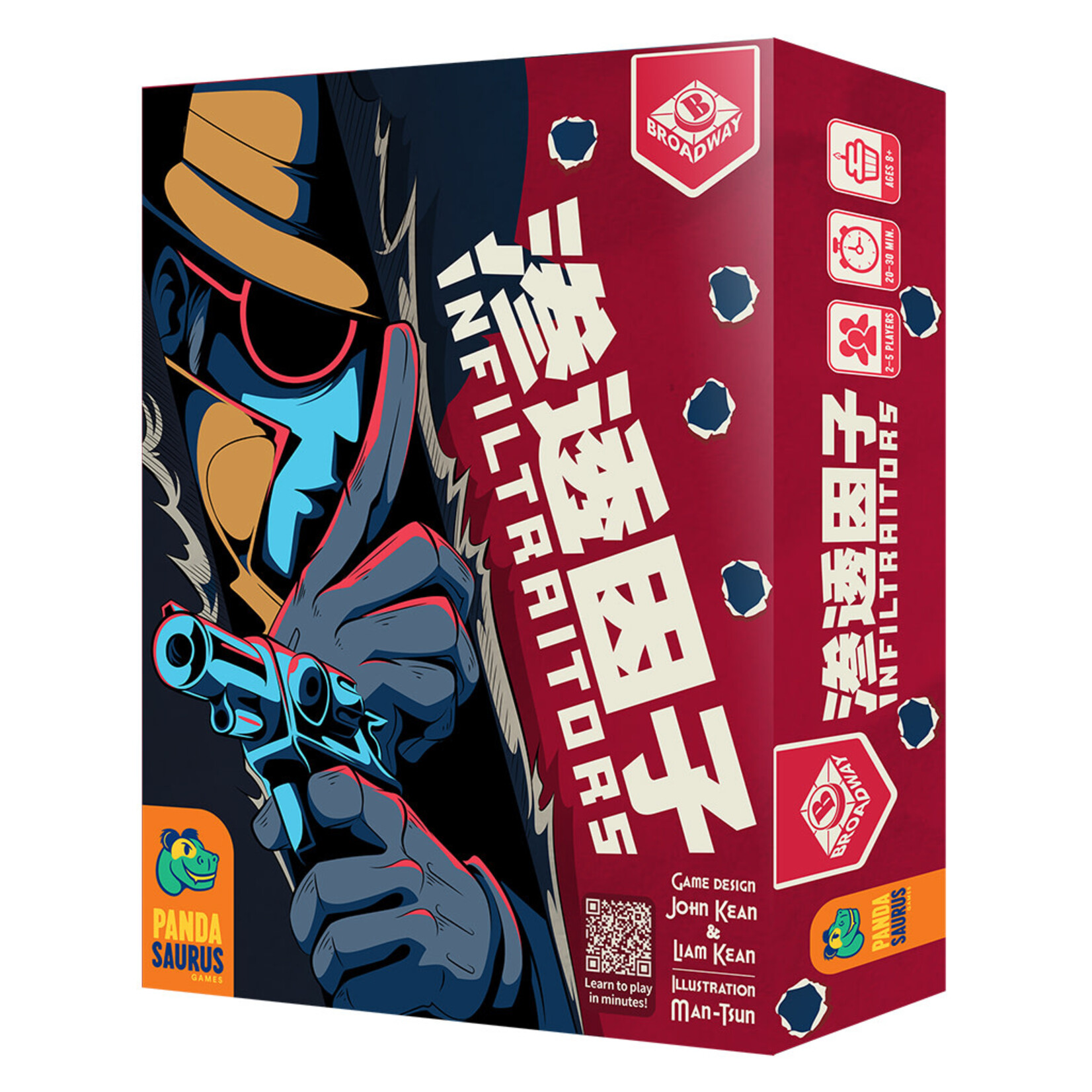 Pandasaurus Games Infiltraitors