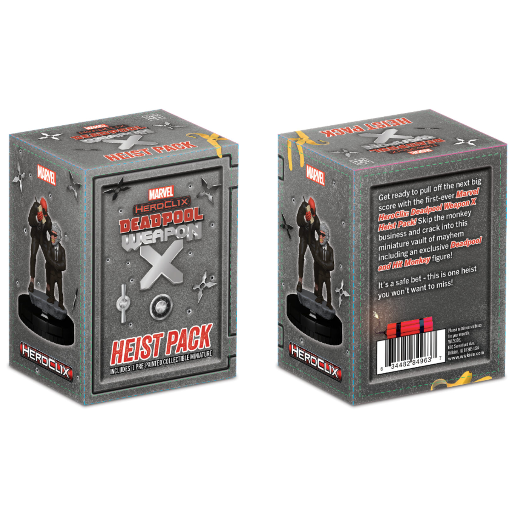 WIZKIDS/NECA Marvel HeroClix: Deadpool and Hit-Monkey Heist Pack