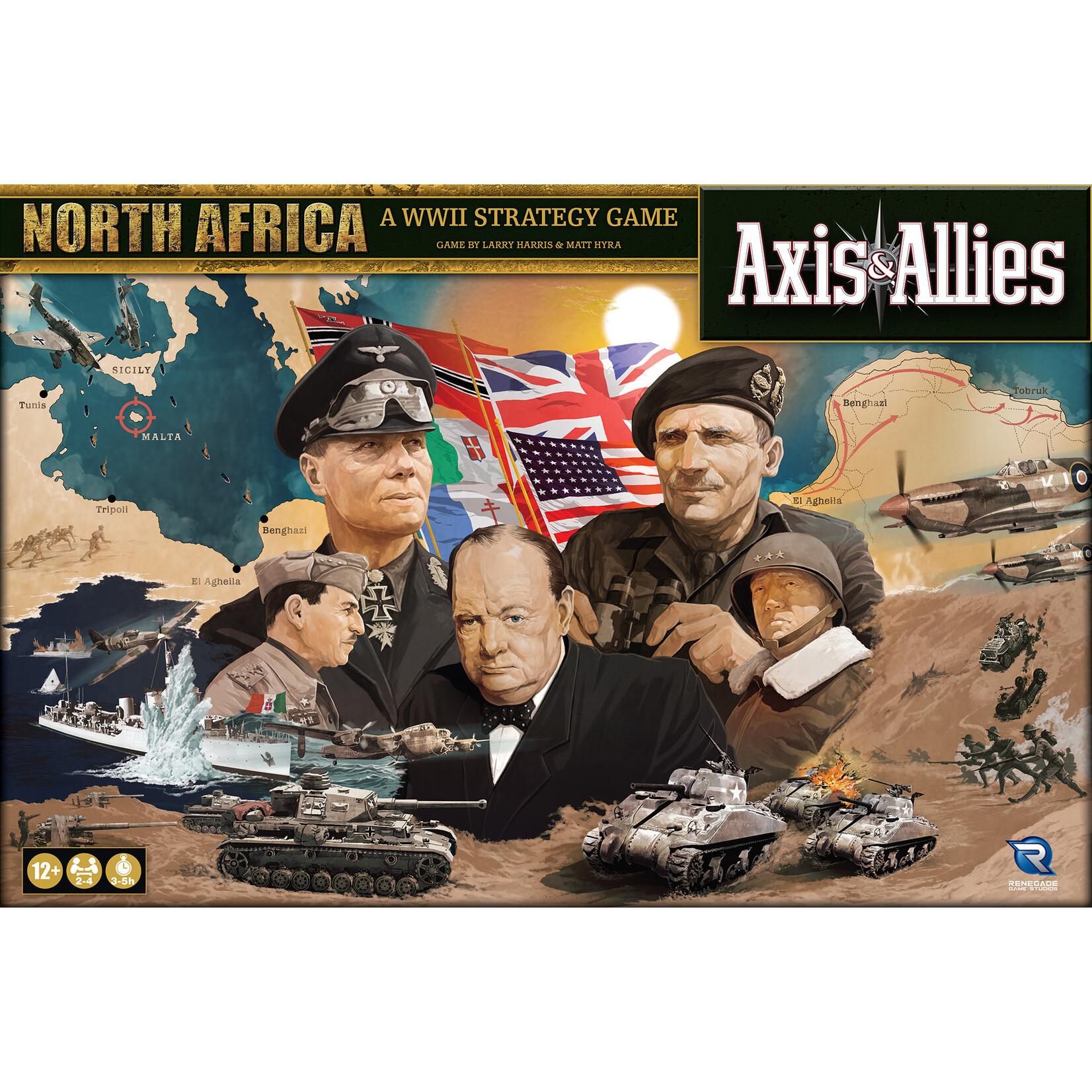 Renegade Game Studios Axis & Allies: North Africa