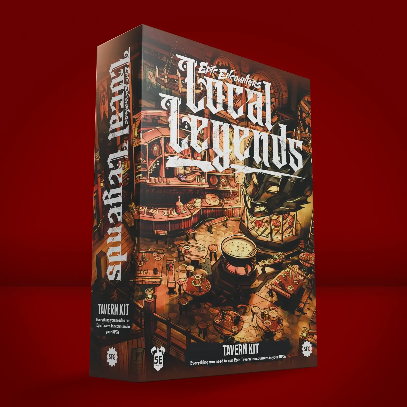 Steamforged Games Epic Encounters: Local Legends Tavern Kit