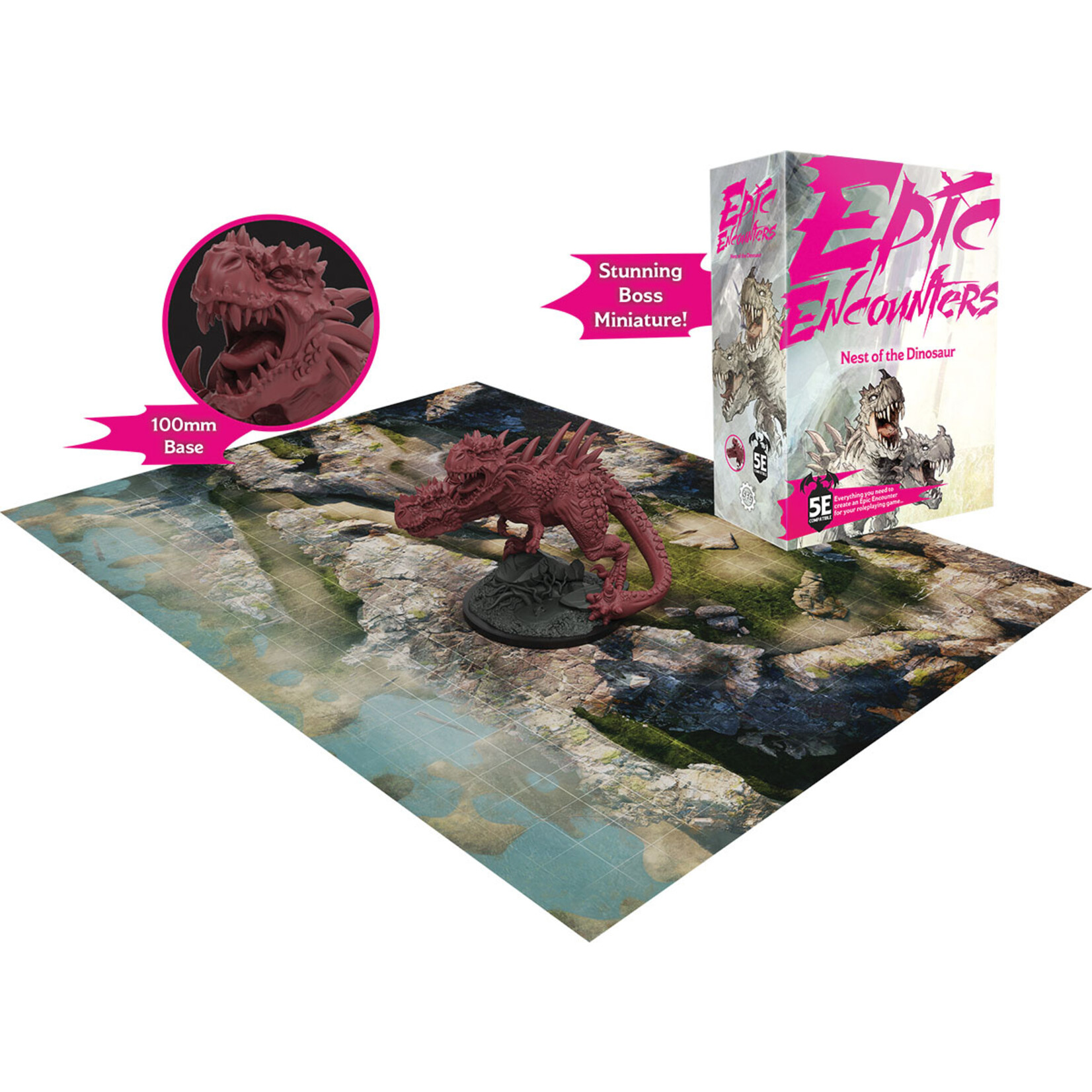 Steamforged Games Epic Encounters: Nest of the Dinosaur