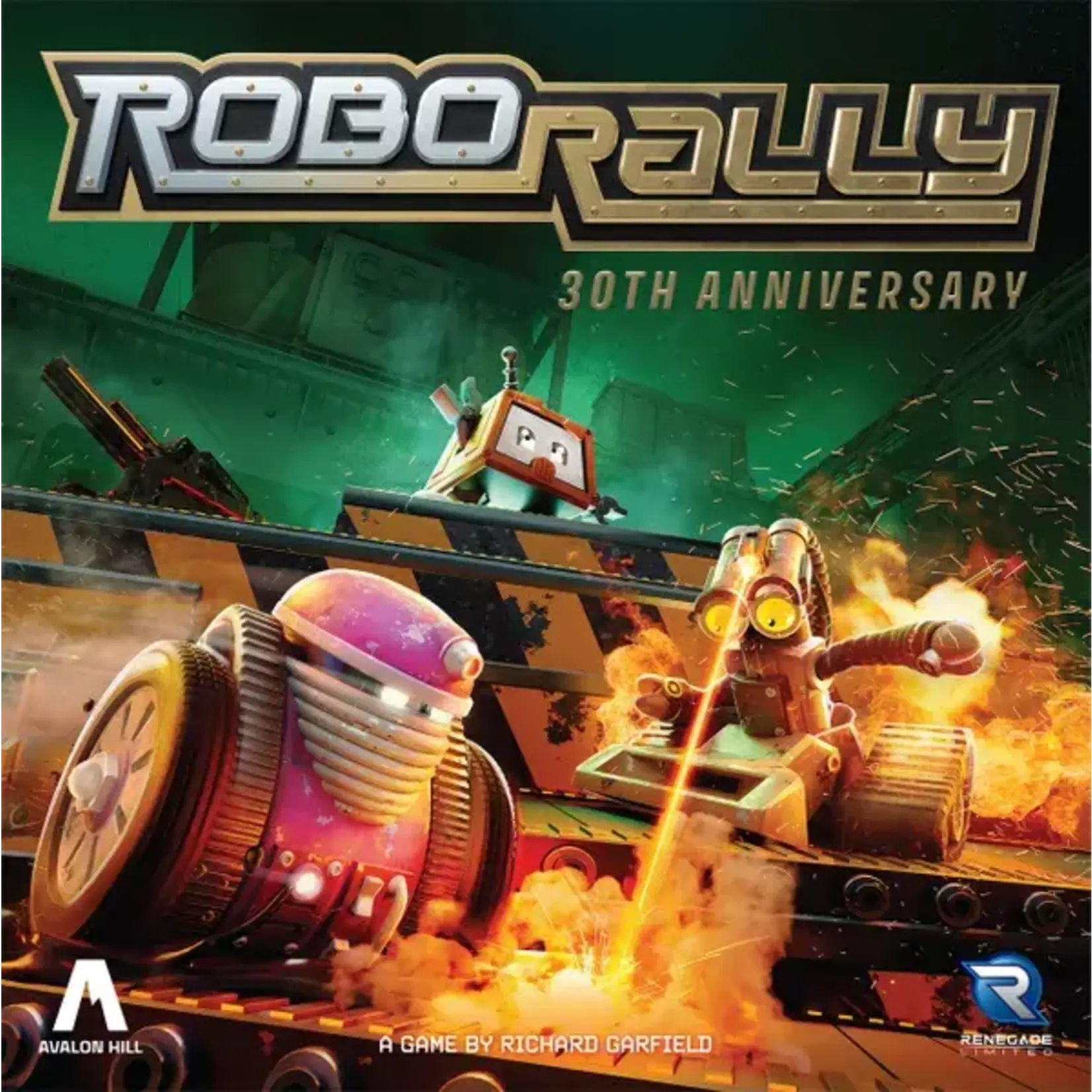 Renegade Game Studios Robo Rally 30th Anniversary Edition