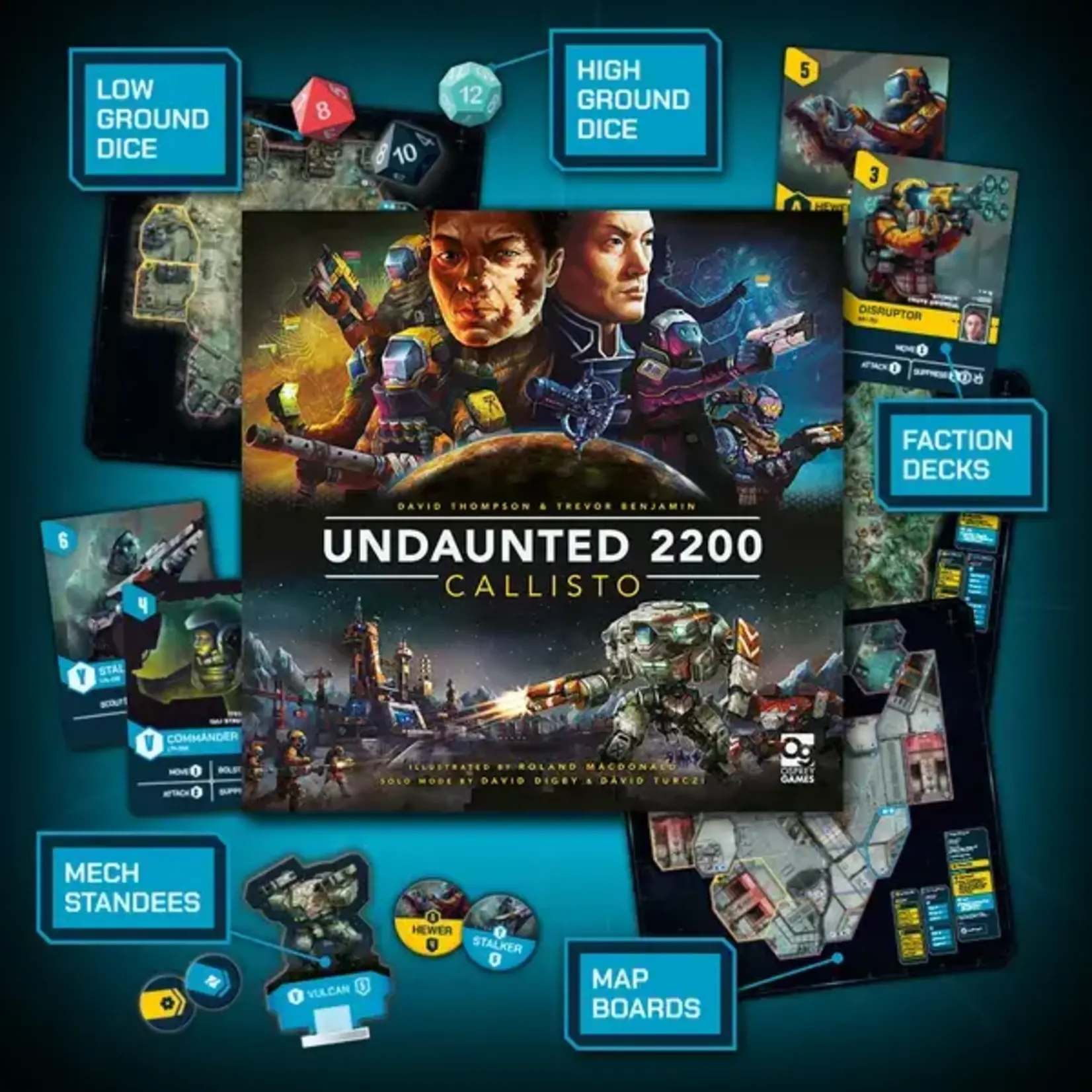 OSPREY PUBLISHING Undaunted 2200 Callisto