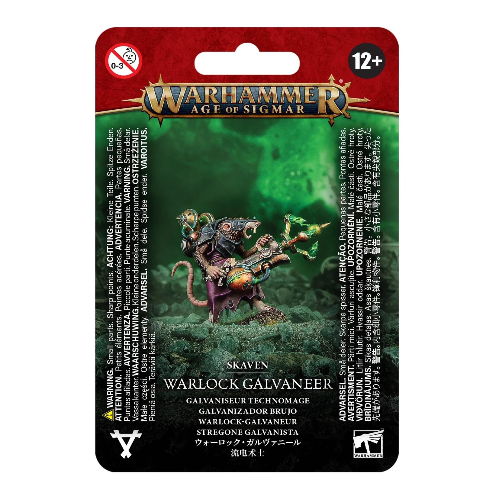 Games Workshop Skaven: Warlock Galvaneer