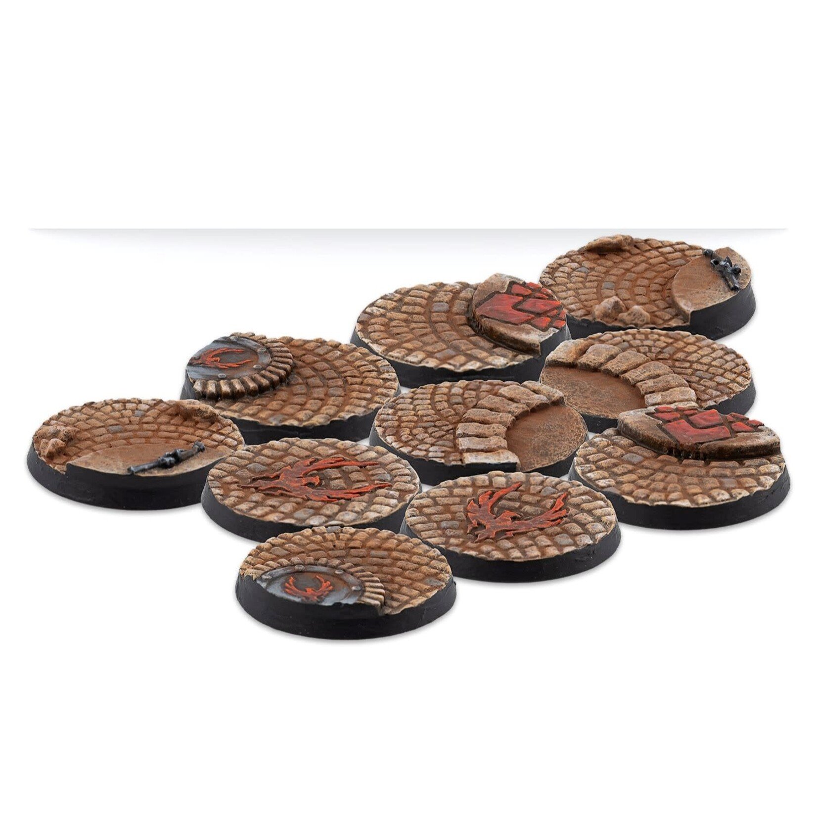 Corvus Belli S.L.L. Warcrow Hegemony Scenery Bases Alpha Series 30mm