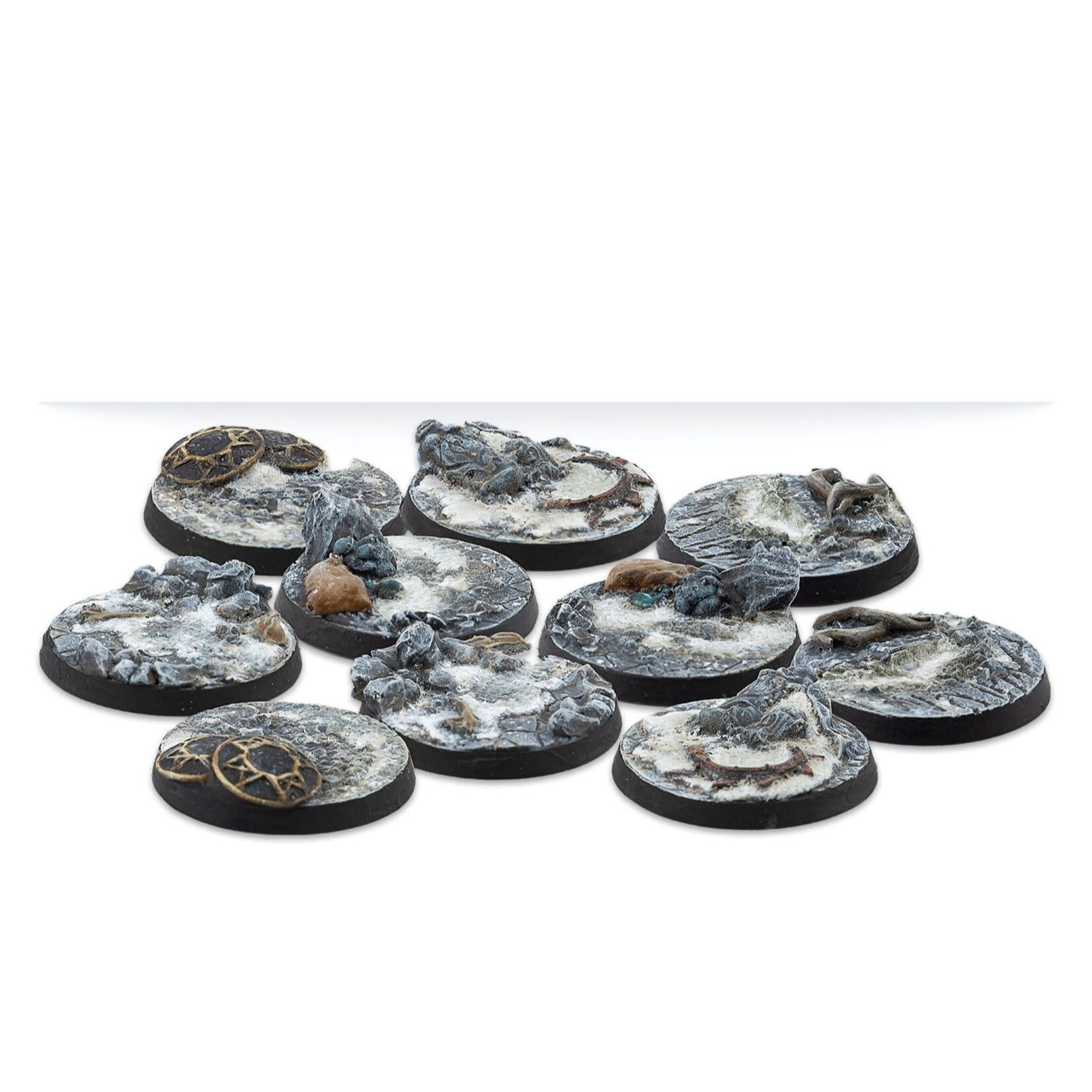 Corvus Belli S.L.L. Warcrow Nortern Tribes Scenery Bases Alpha Series 30mm