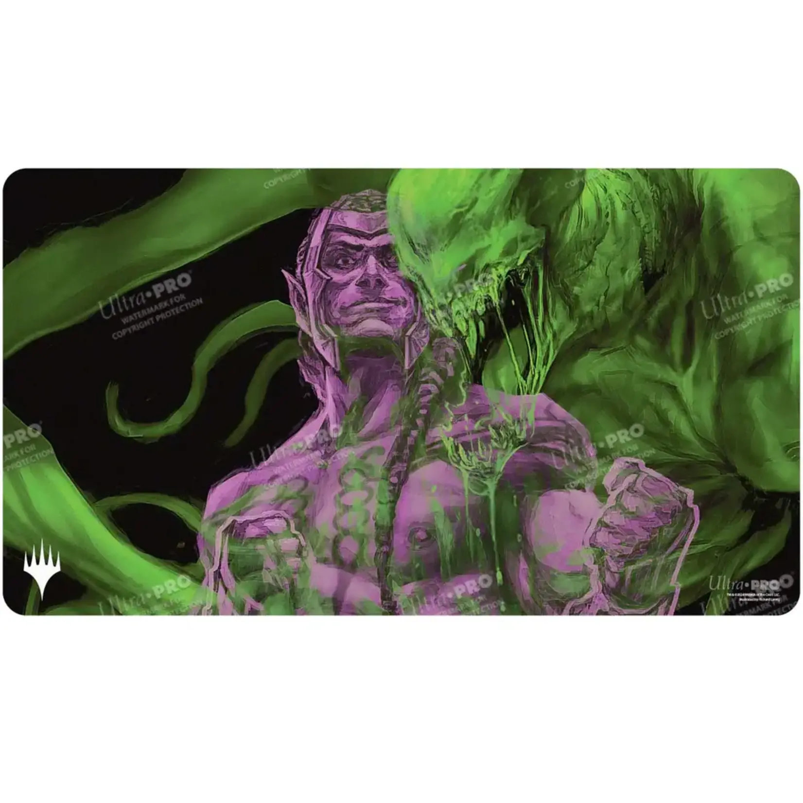 Ultra Pro MTG Duskmourn Playmat Alt Art Key Character Mythic 2 Tyvar the Pummeler