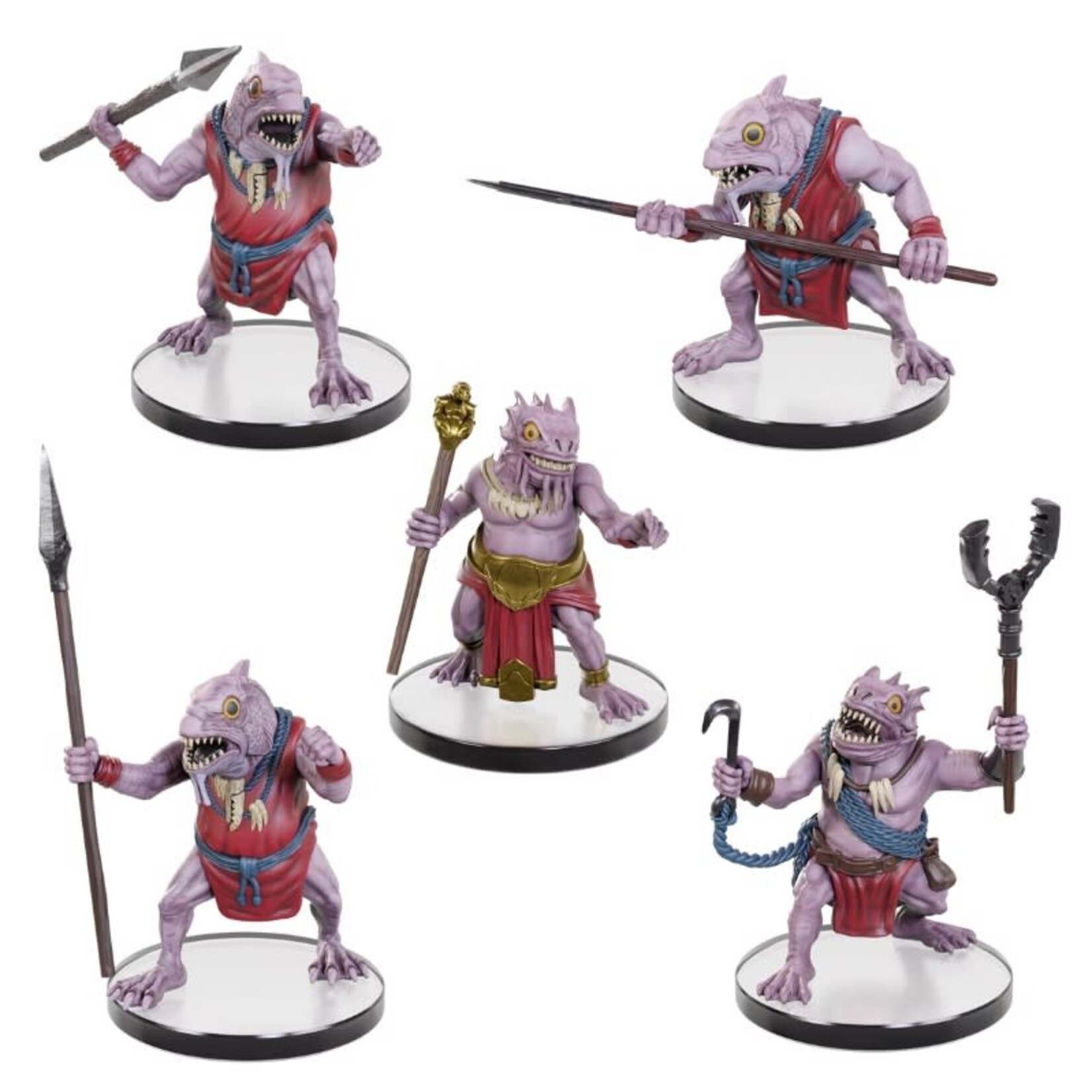 WIZKIDS/NECA D&D IotR Kuo-Toa Warband