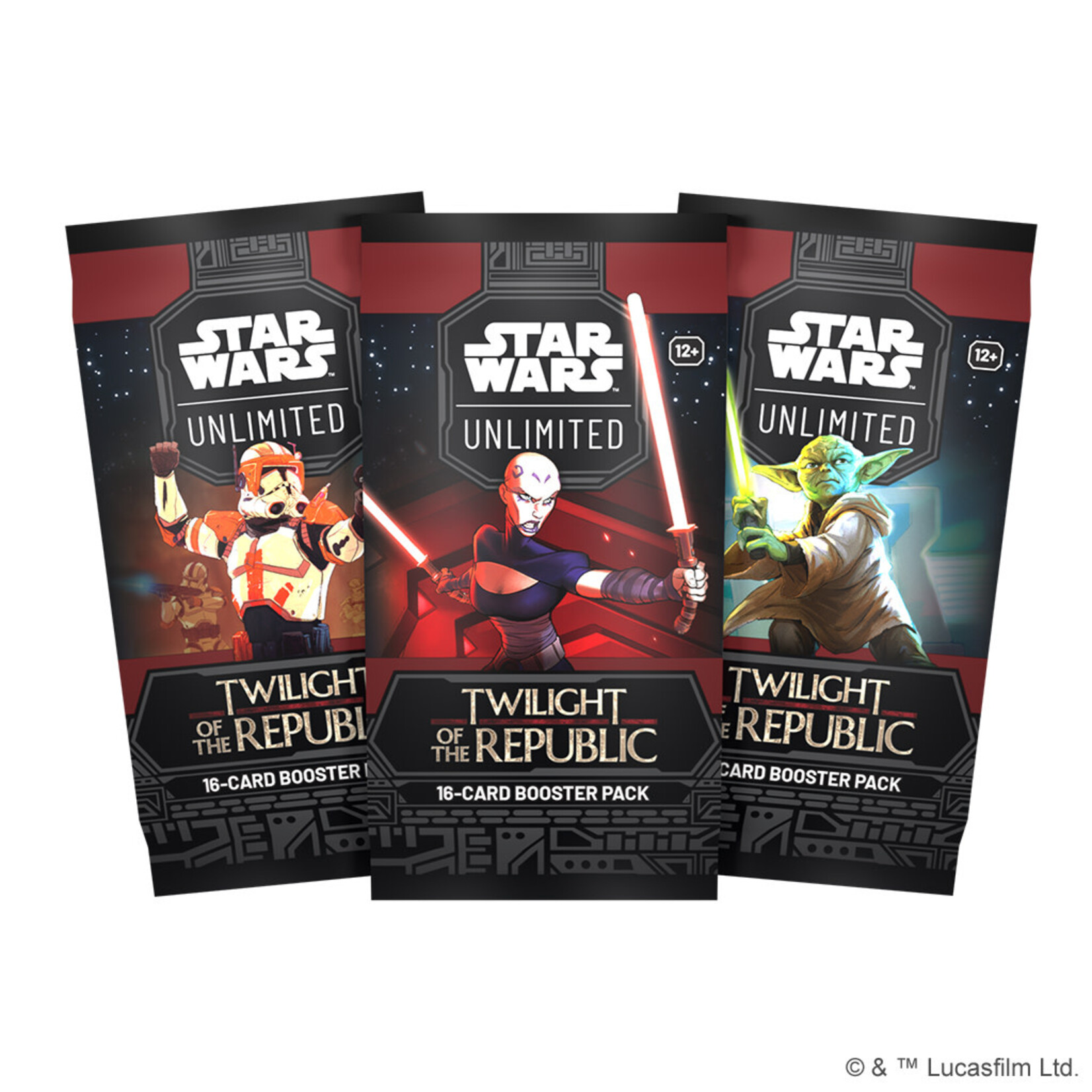 Fantasy Flight Games Star Wars Unlimited Twilight of the Republic Booster Display