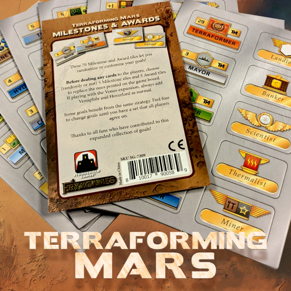 Terraforming Mars Automa Expansion Recess Games LLC