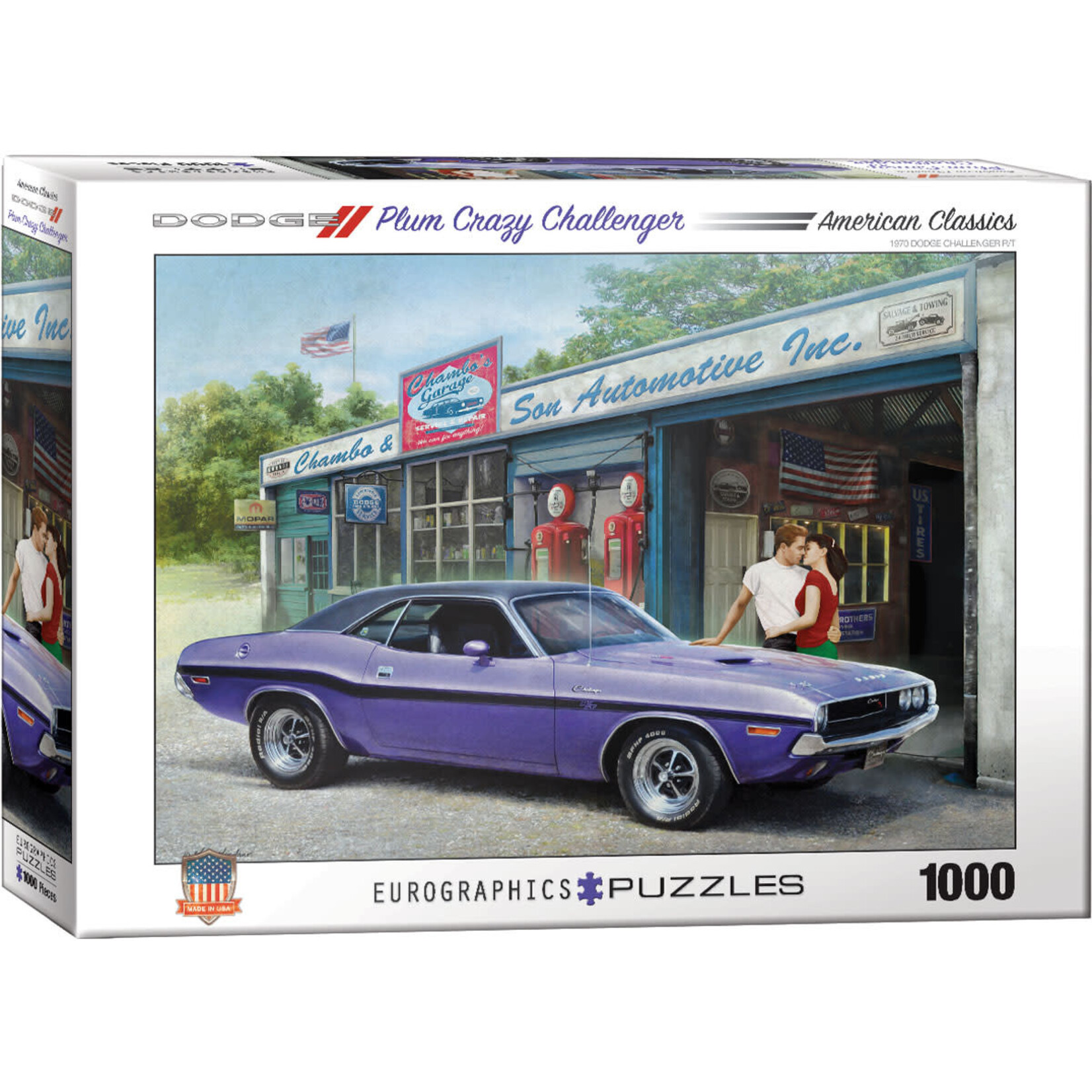EuroGraphics Plum Crazy Challenger 1000pc