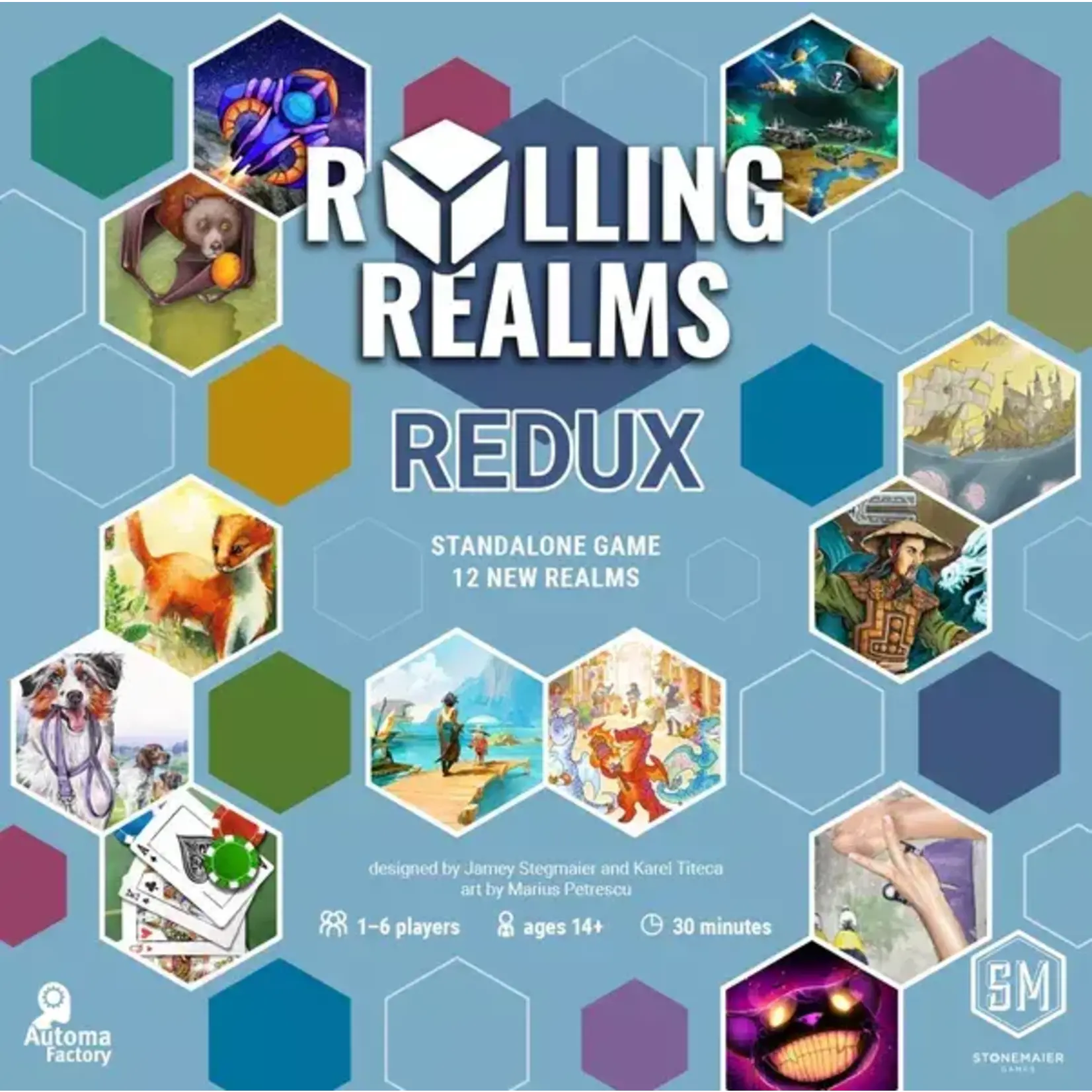 Stonemaier Games Rolling Realms Redux